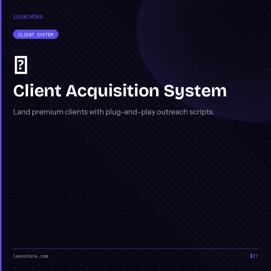 🎯 Client Acquisition System