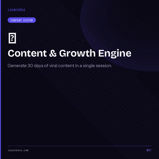 🚀 Content & Growth Engine