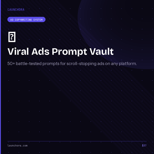 📣 Viral Ads Prompt Vault